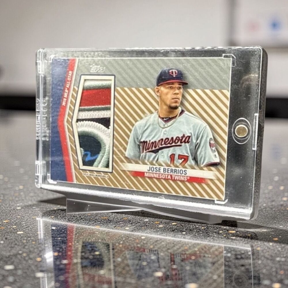 2020 Topps Update Series AS Stitches Jumbo Patches José Berríos #ASJ-JB  1/1 E3